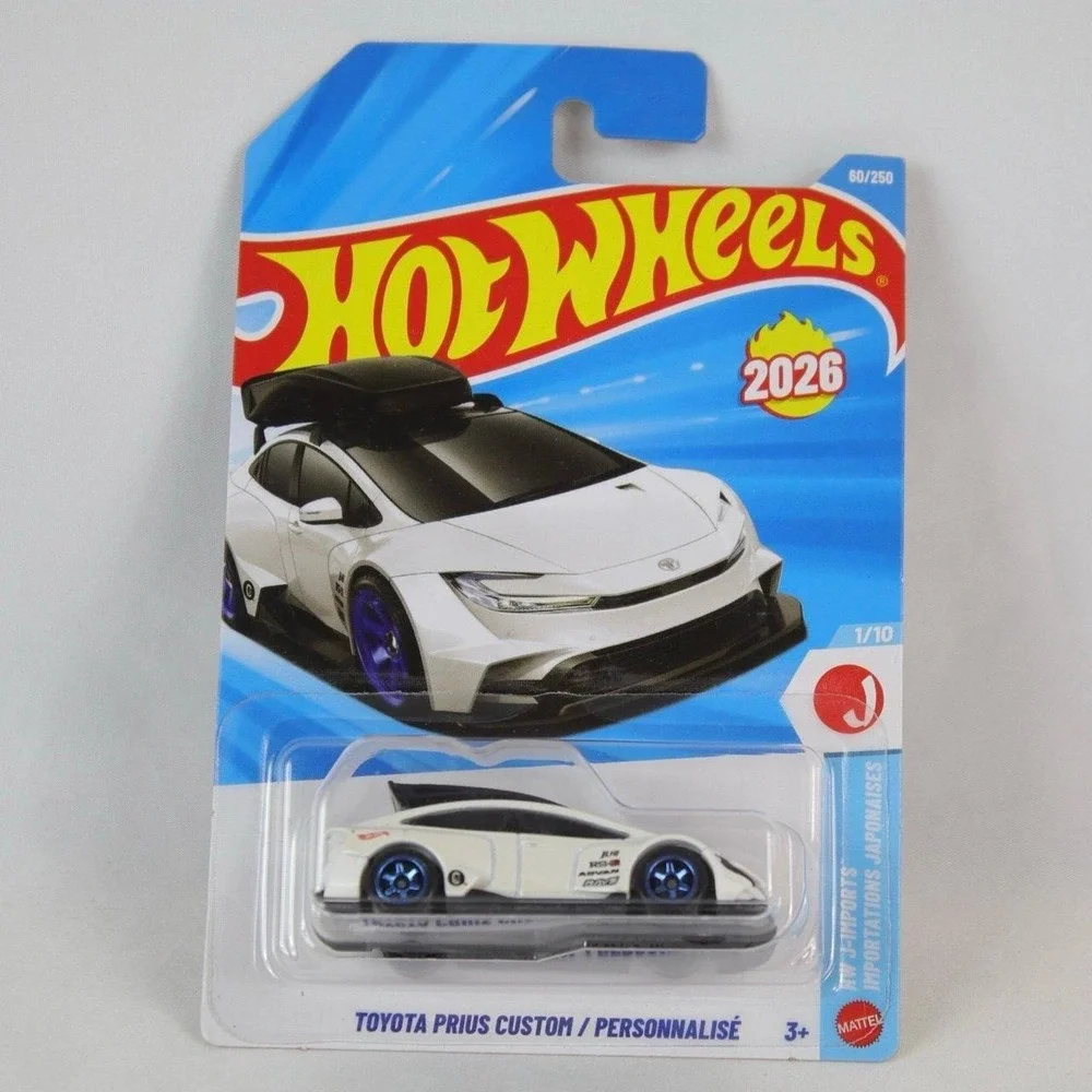 Hot‎ Wheels White Toyota Prius Custom Toy Car - NEW